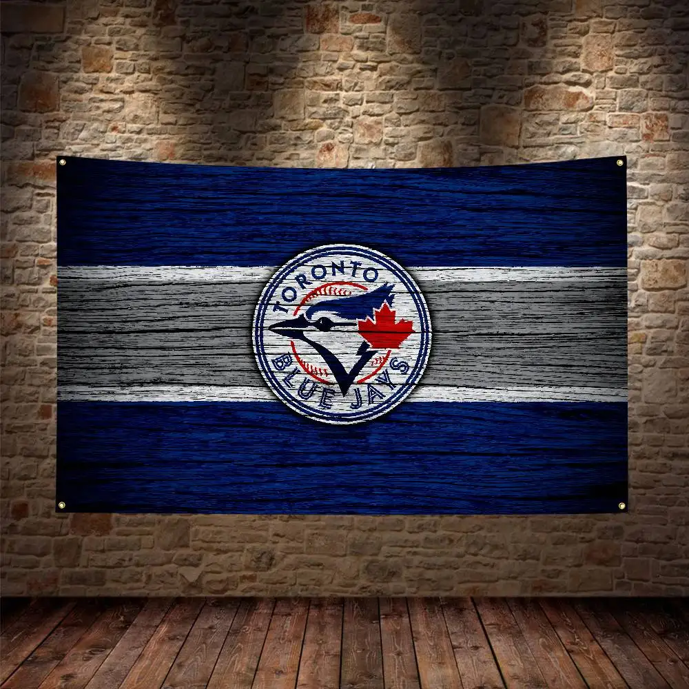 أعلام تورونتو بلو جي جايز ديكور الغرفة ديكورات خارجية عناصر شخصية أعلام لغرف النوم والمنزل المضحك #6