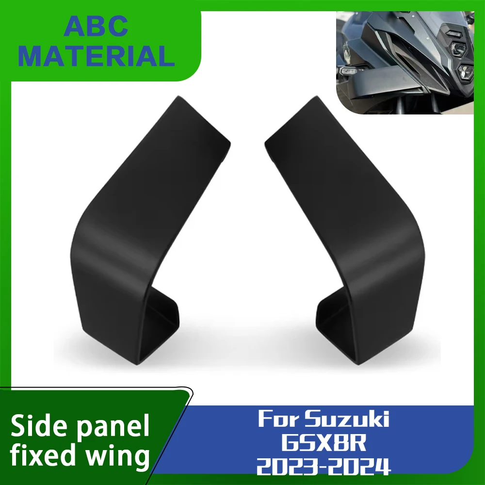 For Suzuki GSX8R GSX 8R  gsx8r 2024-2025 Winglet Aerodynamic Wing Kit Spoiler Front Fairing Winglets Motorcycle accessories