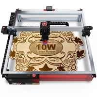 Twotrees TS2-10W Laser Engraver Machine 80W 450x450mm Compressed Spot Technology LaserGRBL LightBurn Wifi Horizontal Gyroscope