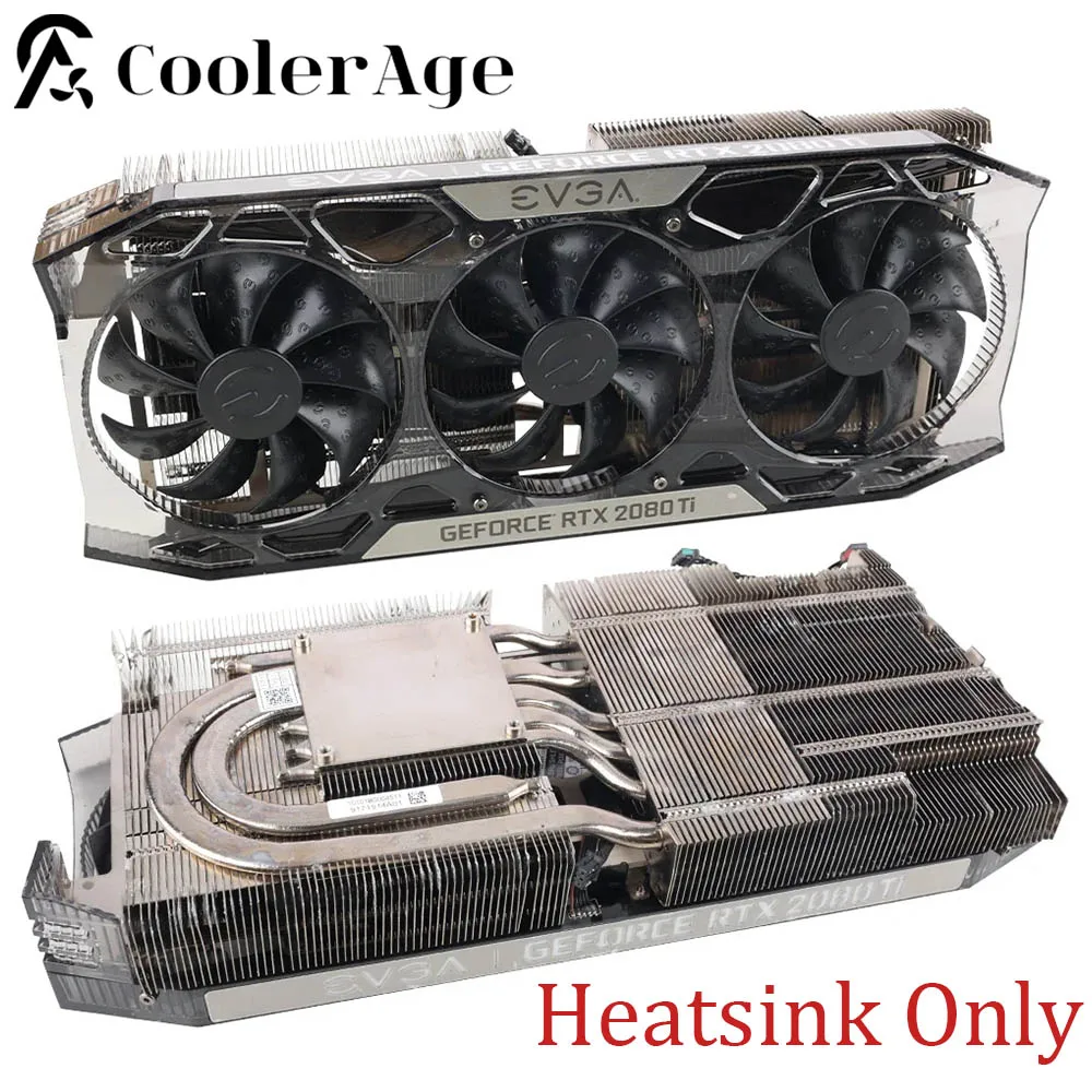 

Сменный радиатор для видеокарты EVGA GeForce RTX 2080 Ti heудовлетворительная K 87 мм PLD0220S12H RTX2080Ti