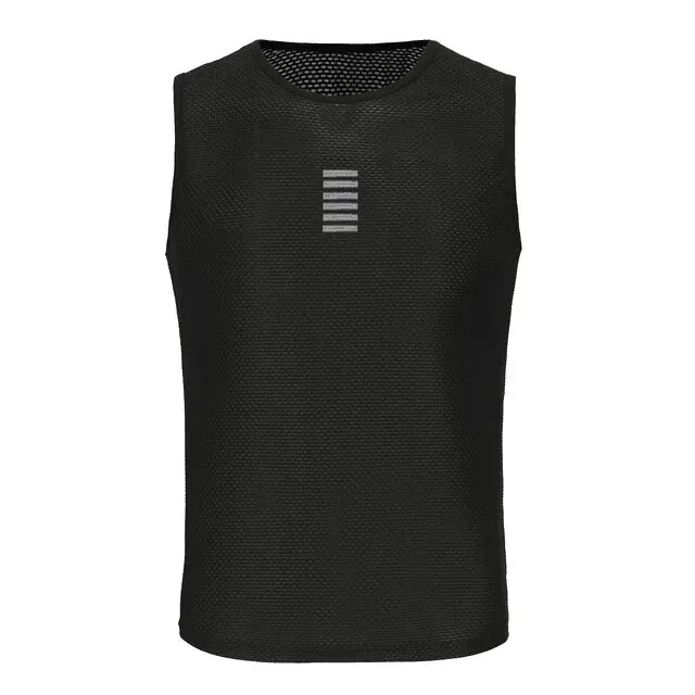 Rsantce 2024 Radfahren Basisschicht ärmelloses MTB Bike Sportshirt Unterwäsche Rennrad Jersey Shirt Unterhemd