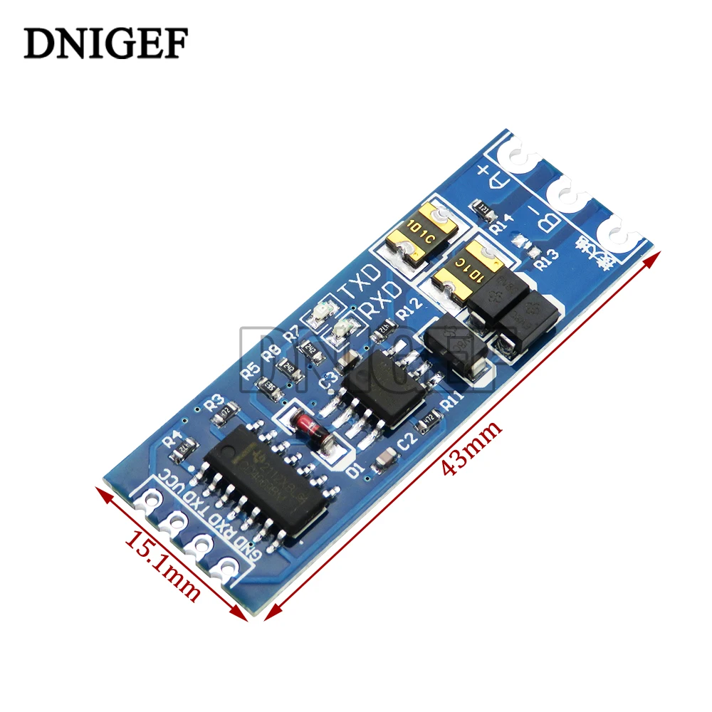 TTL to RS485 Module 485 to Serial UART Level Mutual Conversion Hardware Automatic Flow Control