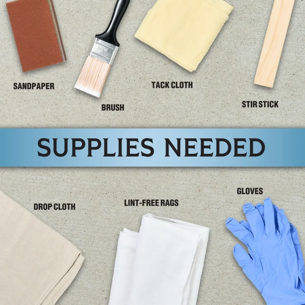 Water-Based Gel Stain Dark Walnut Low Odor Quick Dry No-Drip Thick Formula Interior Exterior Wood Metal Fiberglass 250 sq ft