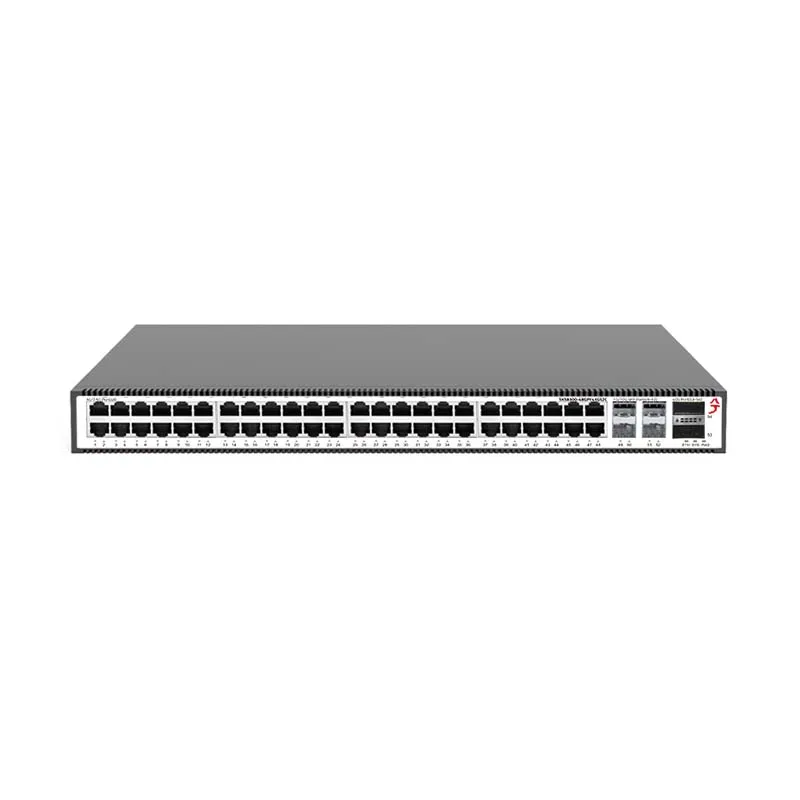 XikeStor L3 Managed Ethernet Network Switch 48 2.5G RJ45 Ports 4 10G SFP+ Slots 2 40G QSFP+ Slots Switch With Web/CLI Manage