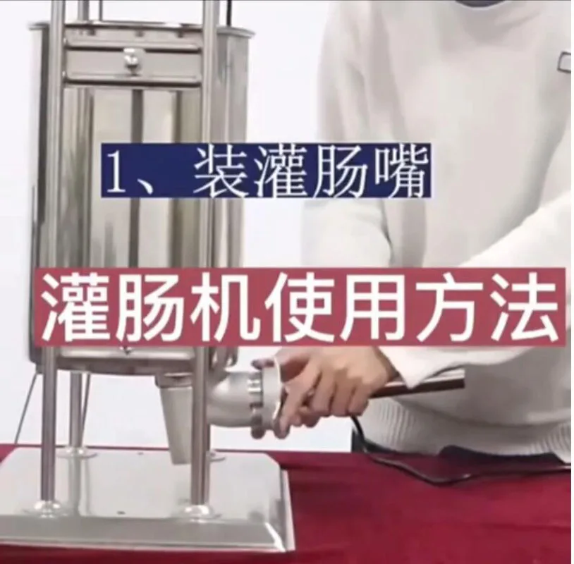 

Commercial Electric Sausage Filling Filler Machine Automatic Sausage Maker Machine