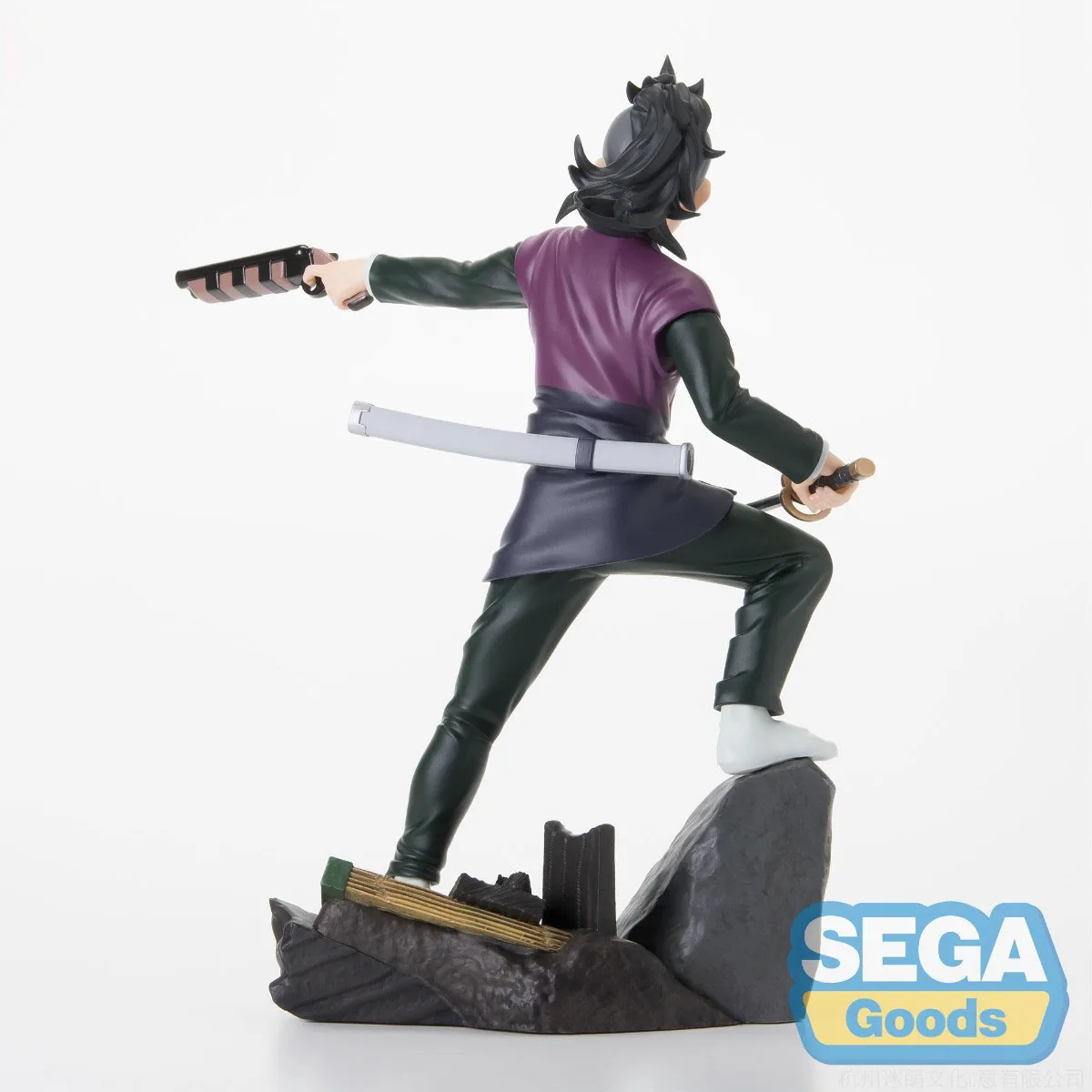 In Stock Original Sega Xross Link Demon Slayer:Kimetsu No Yaiba Shinazugawa Genya Anime Figure Action Figure Anime Cartoon Model