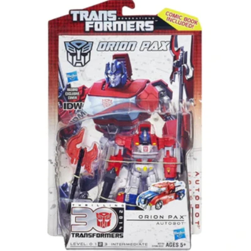 In Stock Takara Tomy Transformers G Series 30th Anniversary D-Class Orion Pax Robot Anime Action Model Toys Gift