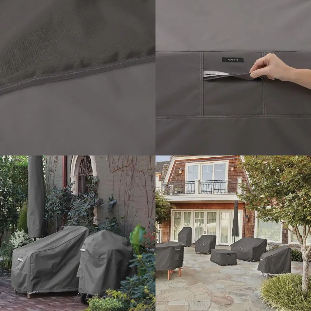 

Водостойкий чехол для секционного дивана для патио, 40 дюймов, для глубокой сидушкой, цвет тауп