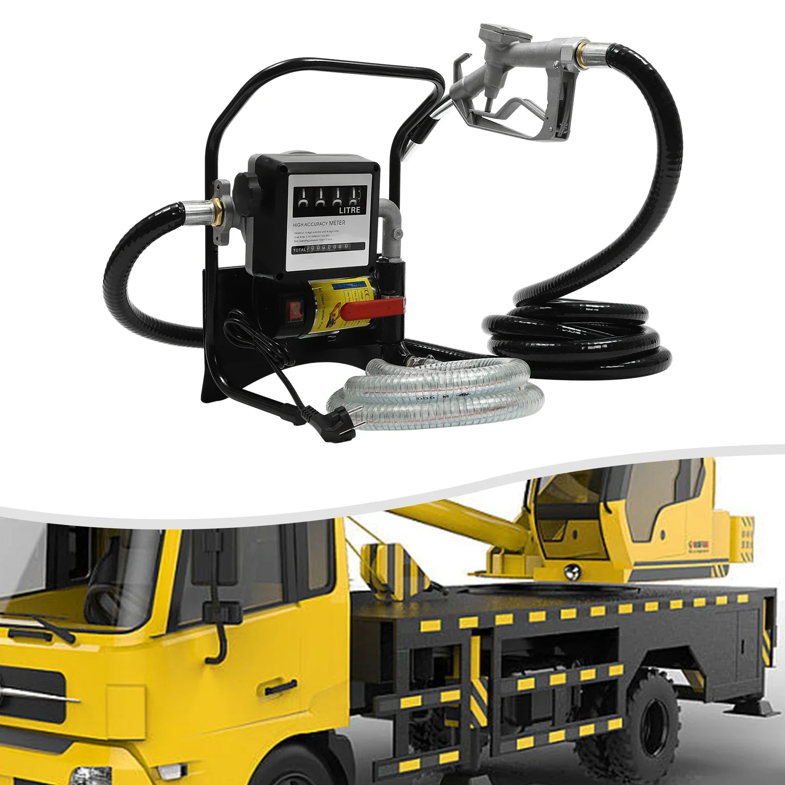 220V 120W Olio Diesel Pompa Estrattore Carburante Pompa Autoaspirante Trasferimento Fluido Pompa
