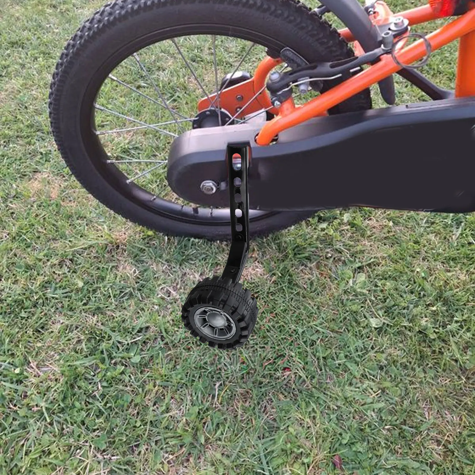 

Adjustable Stabilisers Bike Training Wheels Carbon Steel And Plastic Material Compatible With Various Bike Sizes For Kids Bike