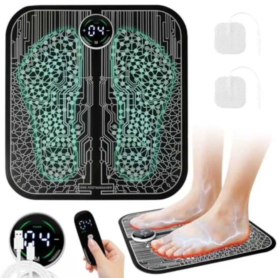 

Transcutaneous Electrical Nerve Stimulator for Pain Relief EMS Foot Massager for Increase Local Blood Circulation EMS Foot Stim