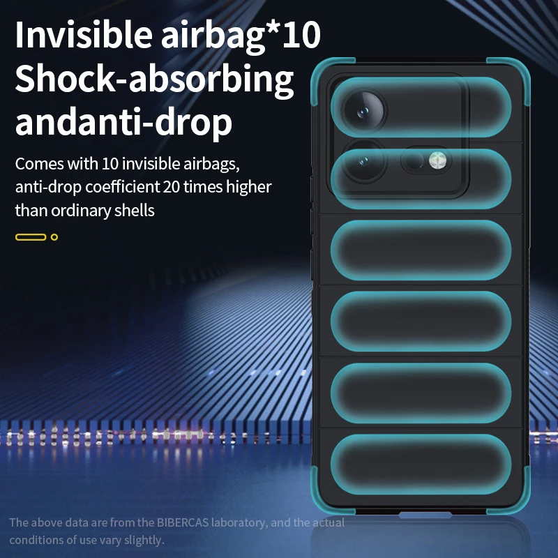 حافظة مضادة للصدمات لعام 2025 لهاتف ViVo IQOO Neo 8 Pro Neo8 Z7 Z7X غطاء هاتف من السيليكون السائل لهاتف Vivo S17 Pro S17E 5G Fundas