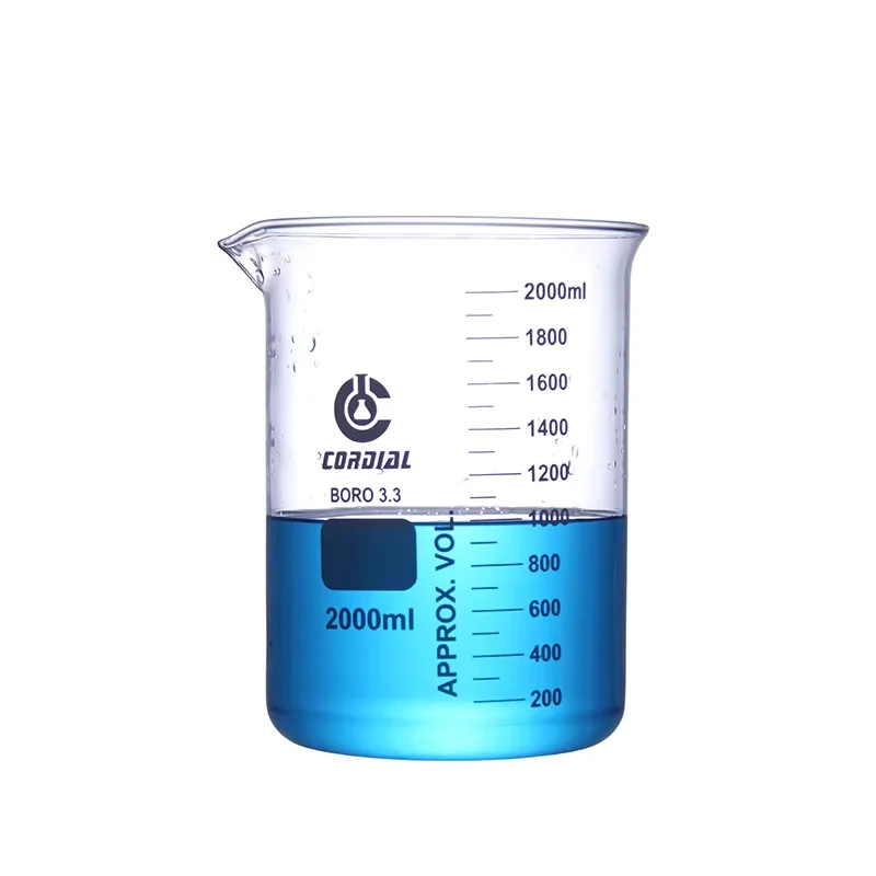 Beaker Wholesale 5ml-500ml Borosilicate Glass Beaker Glass Laboratory Glassware