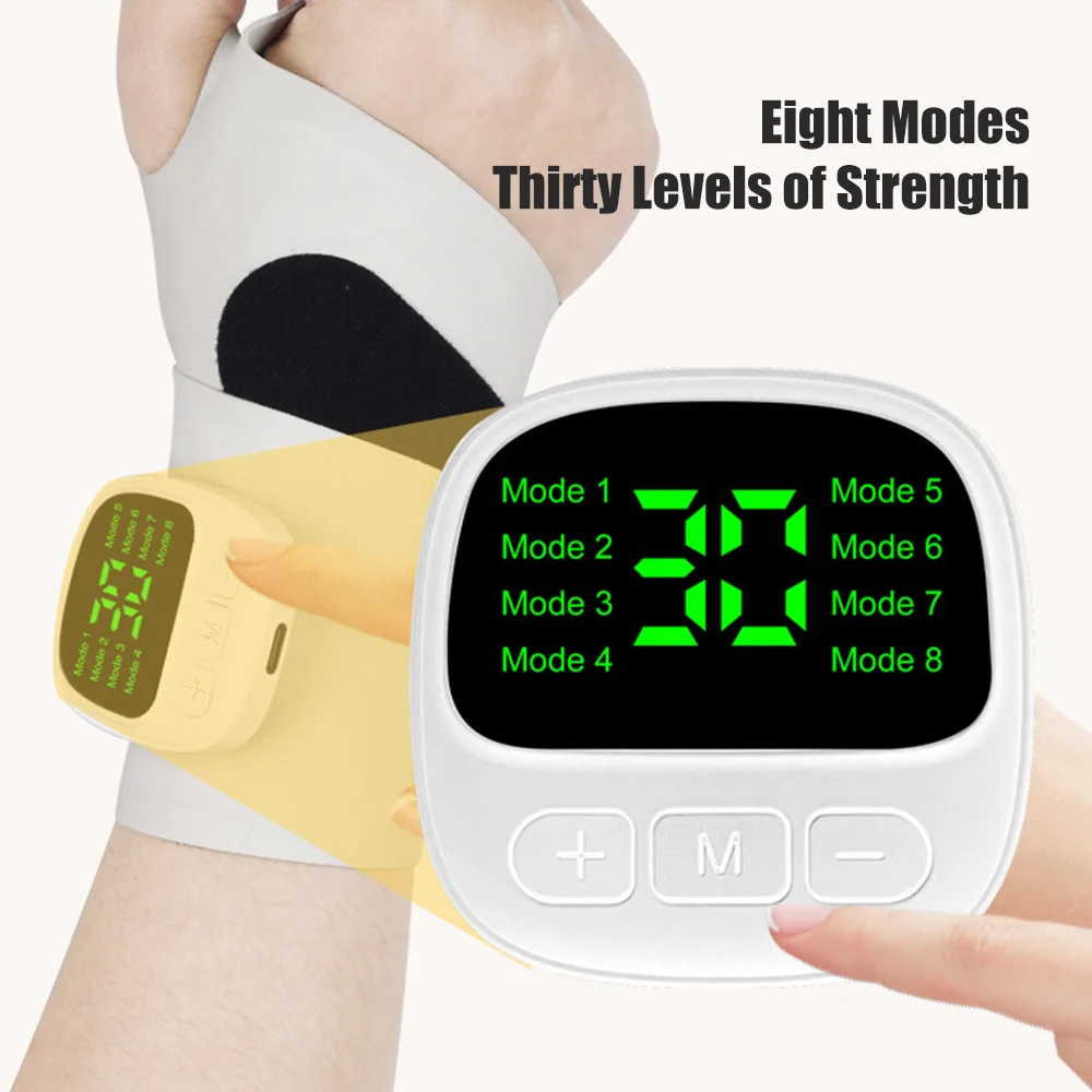 

Electric Cordless Wrist MassagerVibration Relieves Tenosynovitis Massager for Carpal Tunnel Fatigue Relief USB Rechargeable