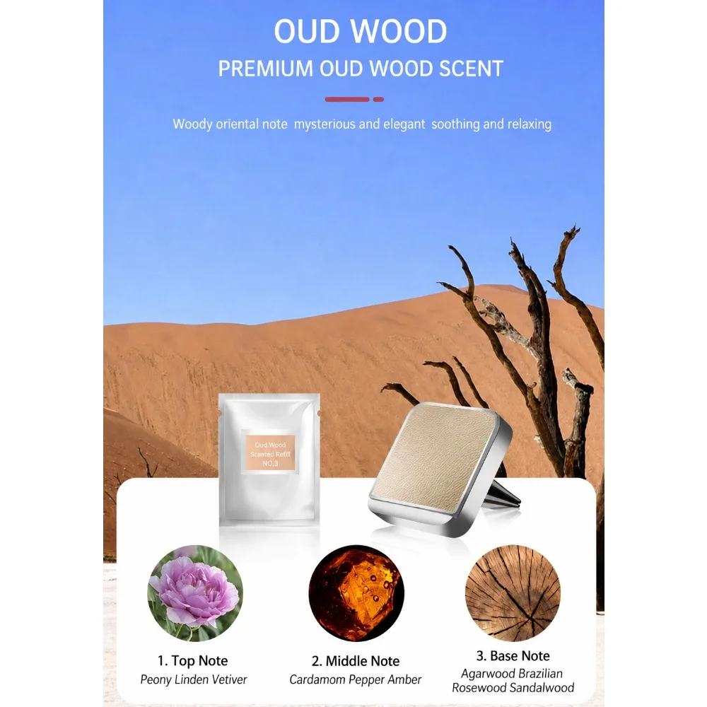 Car Air Vent Perfume Diffuser Long Lasting Auto Aromatherapy_voghion.com