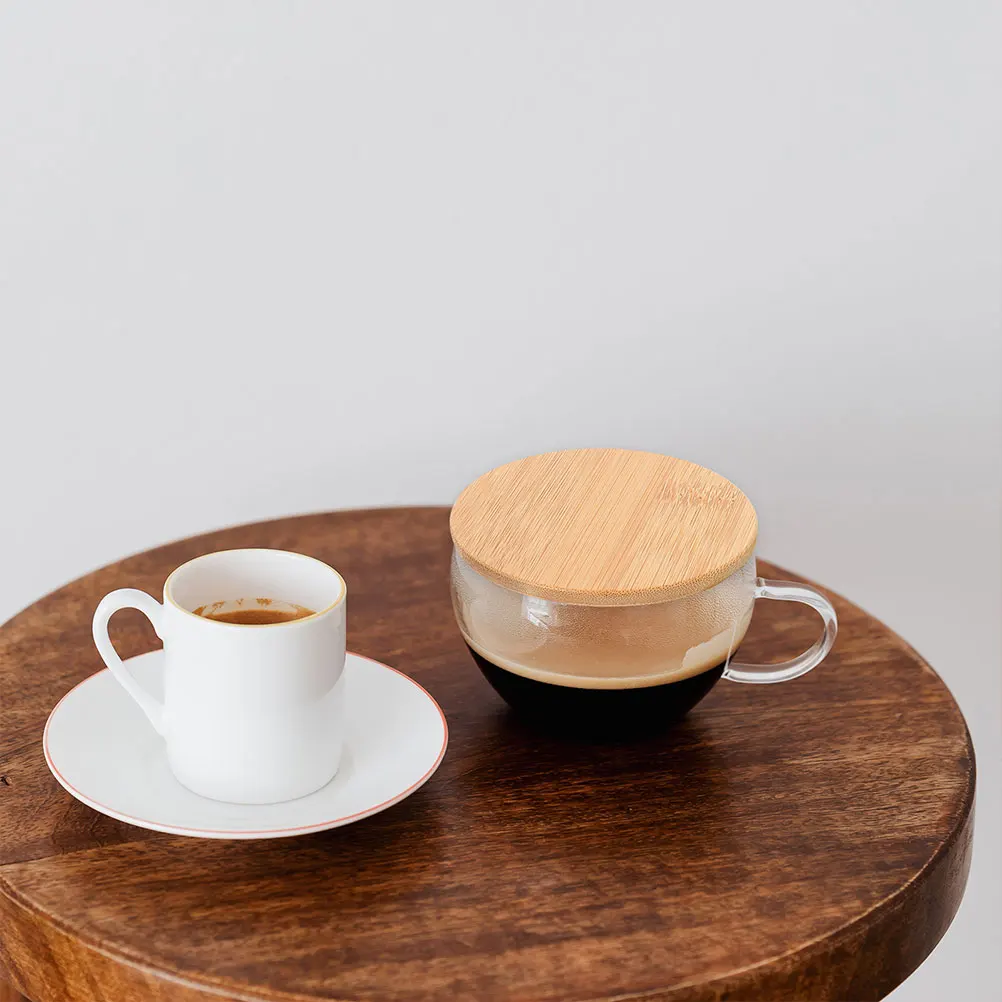 

4Pcs Cup Lids Bamboo Material Smooth Surface Easy Clean Office Use Round Mug Covers Water Glass Lid Kitchen Bar Accessories