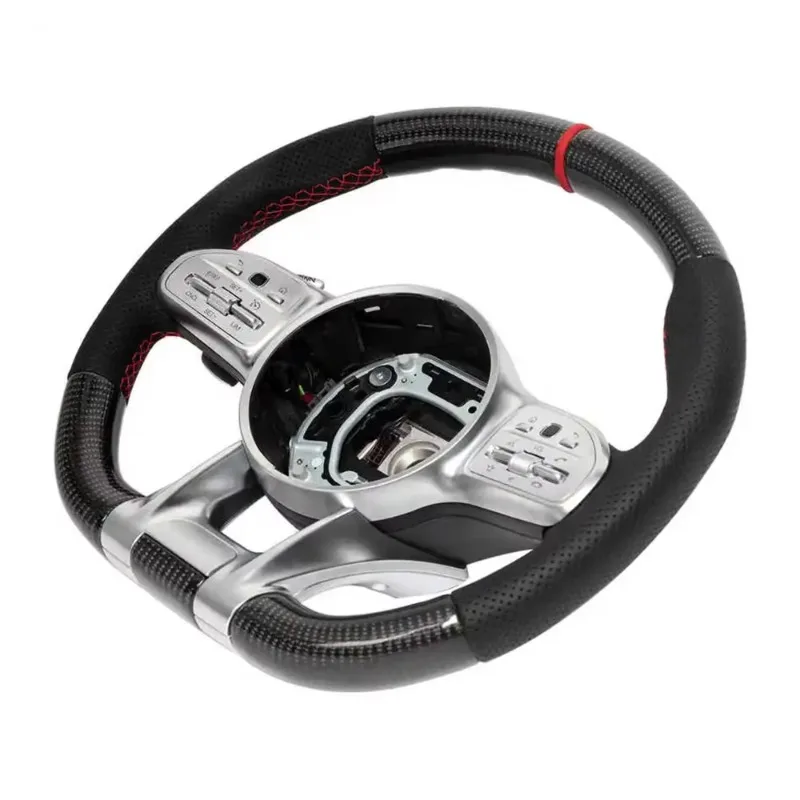 

【2025】Real Carbon Fiber Steering Wheel For Mercedes-Benz AMG E63 G63 C63 GT CL63 S63