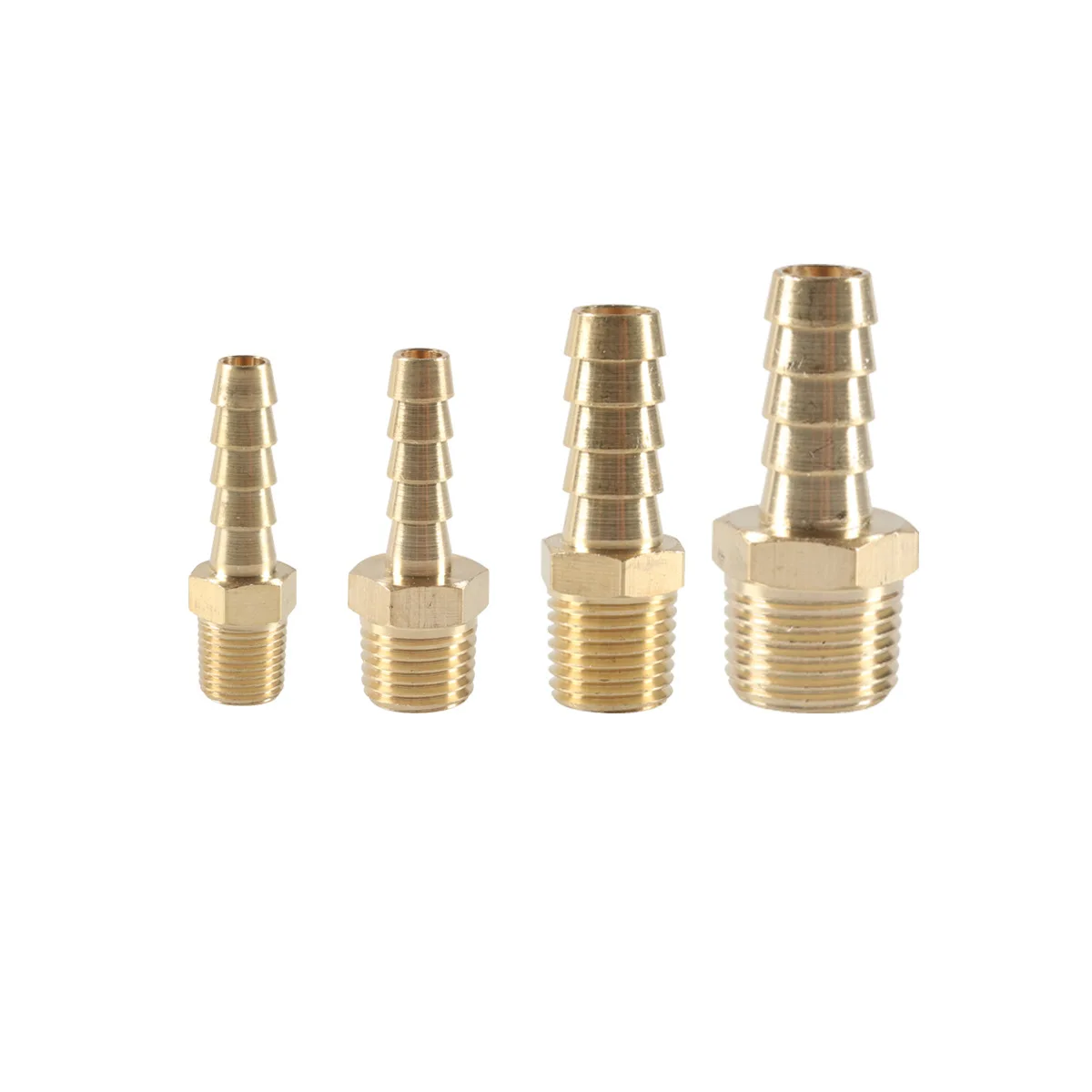 

1 шт. латунный фитинг для труб 1/8 дюйма 1/4 дюйма 3/8 дюйма 1/2 дюйма 3/4 дюйма x 6 8 10 12 мм шланговый штуцер хвостовой разъем медный переходник