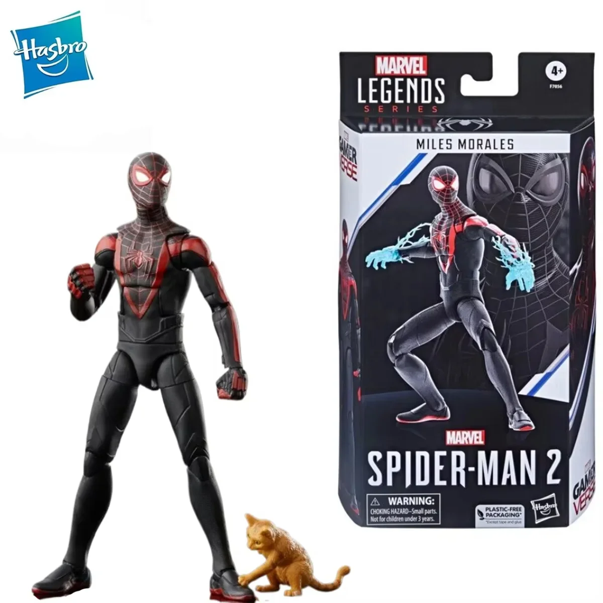 

Hasbro Marvel Legends Series 6-дюймовый Человек-Паук Gamerverse Майлз Моралес переоборудованная фигурка модель игрушки подарок для хобби