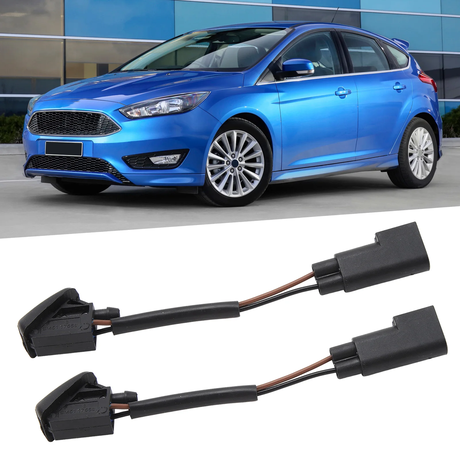 

Форсунка омывателя лобового стекла BM5117666, замена распылителя омывателя лобового стекла для Ford Focus Mk3 2011-2018