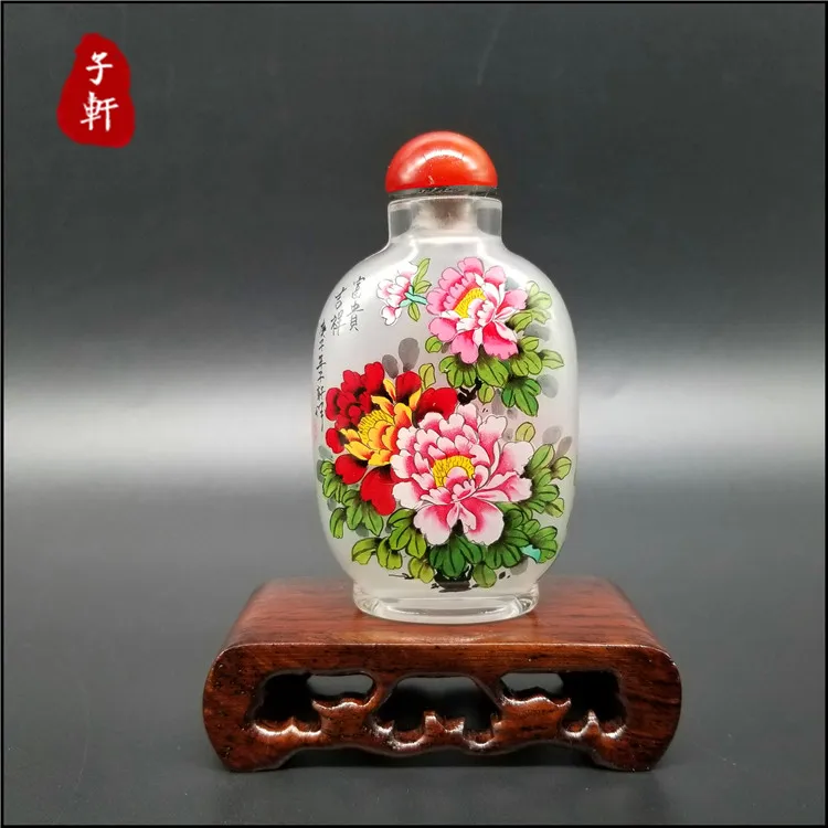 

Hengshui specialty painting snuff bottle art gift for foreign leaders' birthday