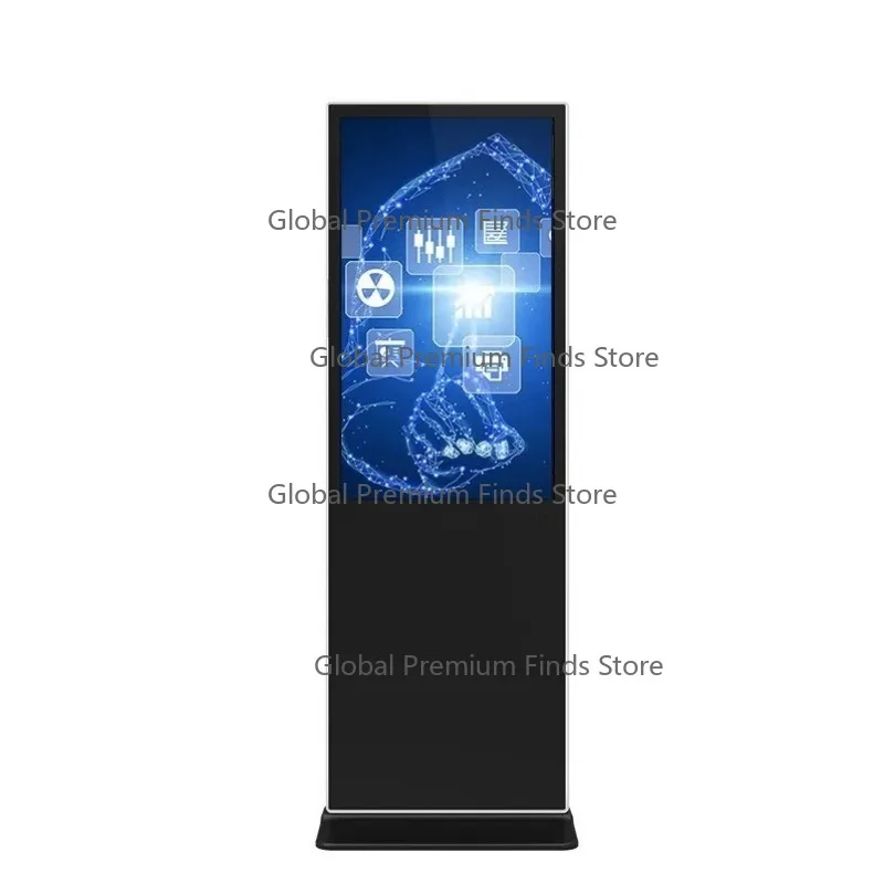 

32-Inch Floor-to-Ceiling Touch Screen LCD – Digital Advertising Totem Display for Business