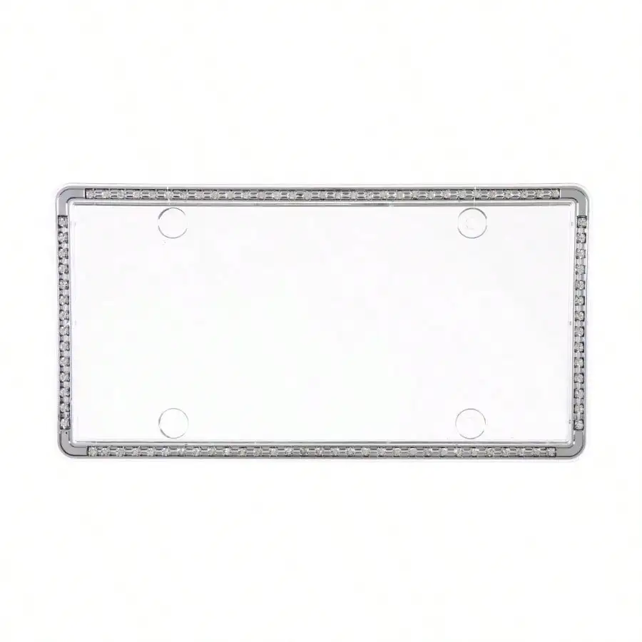 

Transparent license plate protection cover,Strong and durable UV-resistant polycarbonate cover for durability