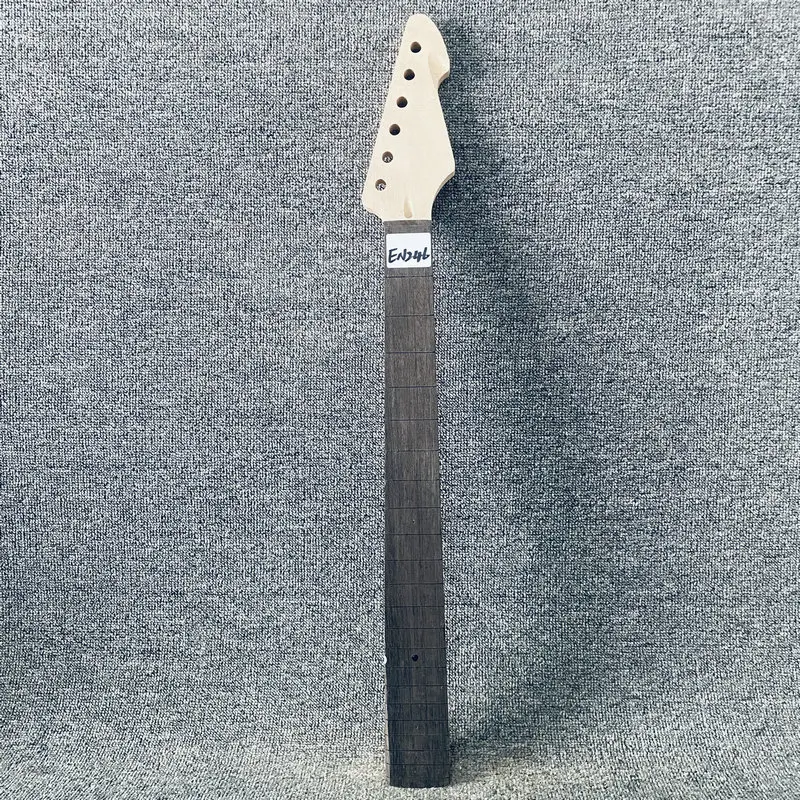 EN246  Unfinished Peavey Electric Guitar Neck Maple 22 Frets 648 Scales Length for DIY Replace ST Model Rosewood Broken