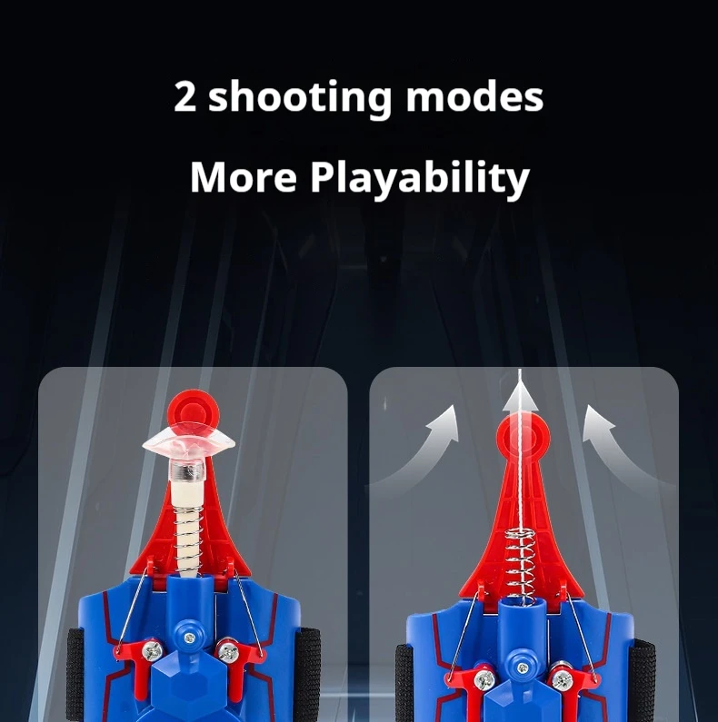 Neue Spider-Man Spinnennetz-Launcher Spielzeuge Spiderman Netz-Shooter Cosplay Modell ML Legends Webshooter Handschuhe Zubehör Geschenk für Kinder – Detail 6