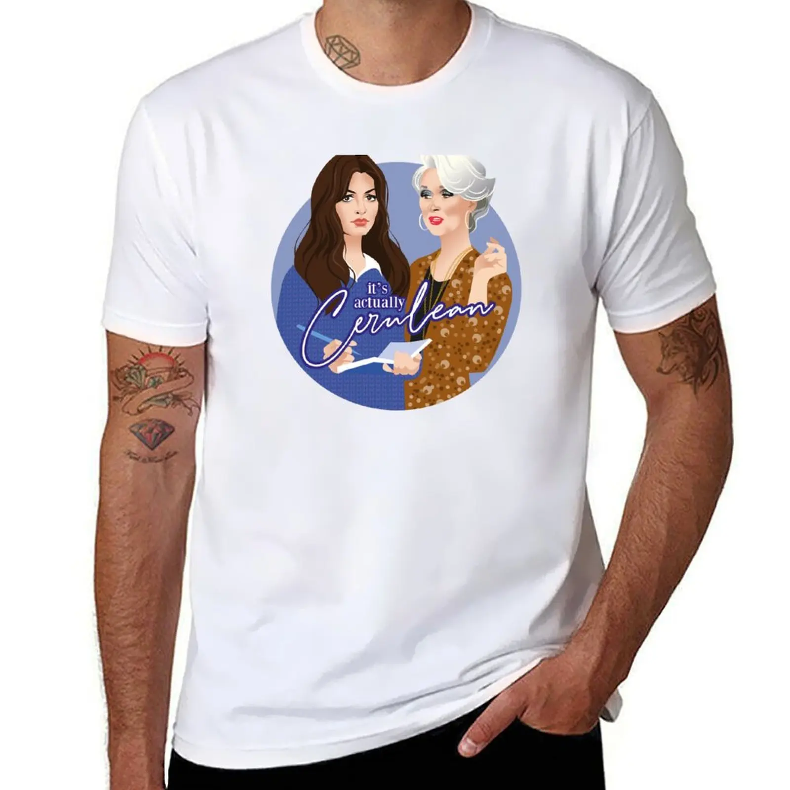 

It's actually cerulean T-Shirt man t shirt heavy cotton anime t shirts for man T-Shirt