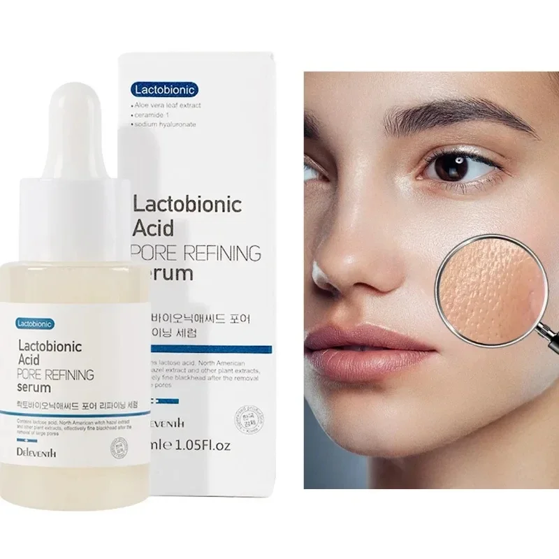 

Lactobionic Acid Serum Hyaluronic Acid Nicotinamide Face Liquid Facial Firming Lifting Collagen Essence Whitening Skin Care