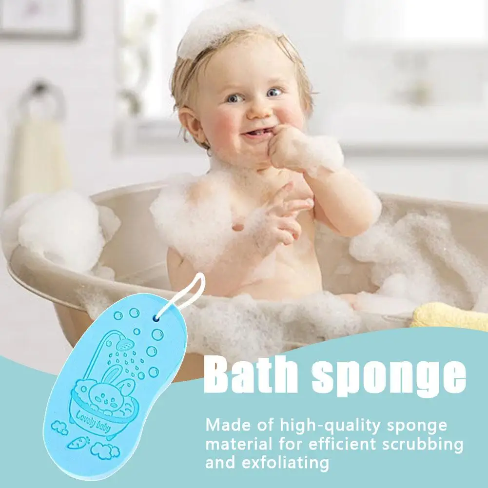 Body Scrubber Bath Sponge Removes Dead Skin Bathing Exfoliating Scrub Sponge Shower Brush For Baby Body Cleaning Scrub Mitt I8F0