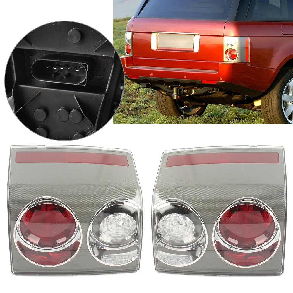 Car Red+White Lens Rear Lamp Tail Light For Land Rover Range Rover 2002-2009 XFB500272LPO XFB500262LPO