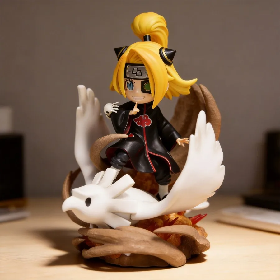 

Anime Nia Cos Dala Figure Head-changing Model Collectible Desktop Decoration Ornament 20cm