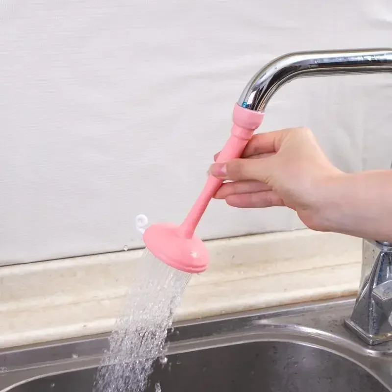 1pc Silicone Faucet Extender for Kids Kitchen Nozzle Tap Filter Water-saving Shower Rotating Spray Water Tapbathroom Accessories view 3
