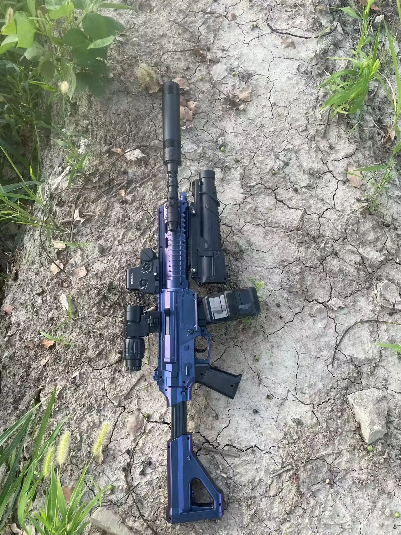 35 متر طويل المدى 7.4 فولت بطارية مزدوجة M416 جل الناسف ألعاب المسدس- 2025 السيارات الكهربائية هيدروجيل الكرة الناسف لعبة الحرب في الهواء الطلق ، هدية