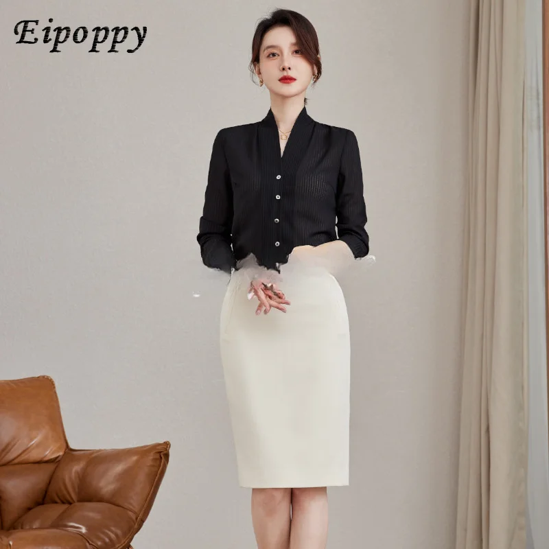 

Fashionable and versatile outerwear, stylish and professional attire, women's spring