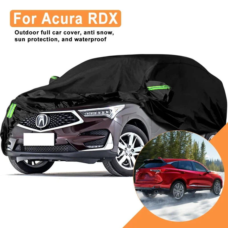 For Acura RDX Car Full Cover Outdoor Waterproof Snowproof Sunshade Winter Summer All Weather Auto Protection Accessories