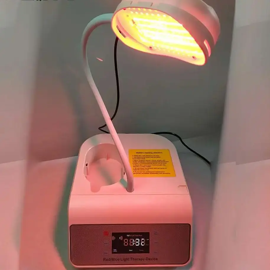 Professional Grade LED Device for Clearing Acne & Healing Scars, 20min Auto Shut Off, Home Spa