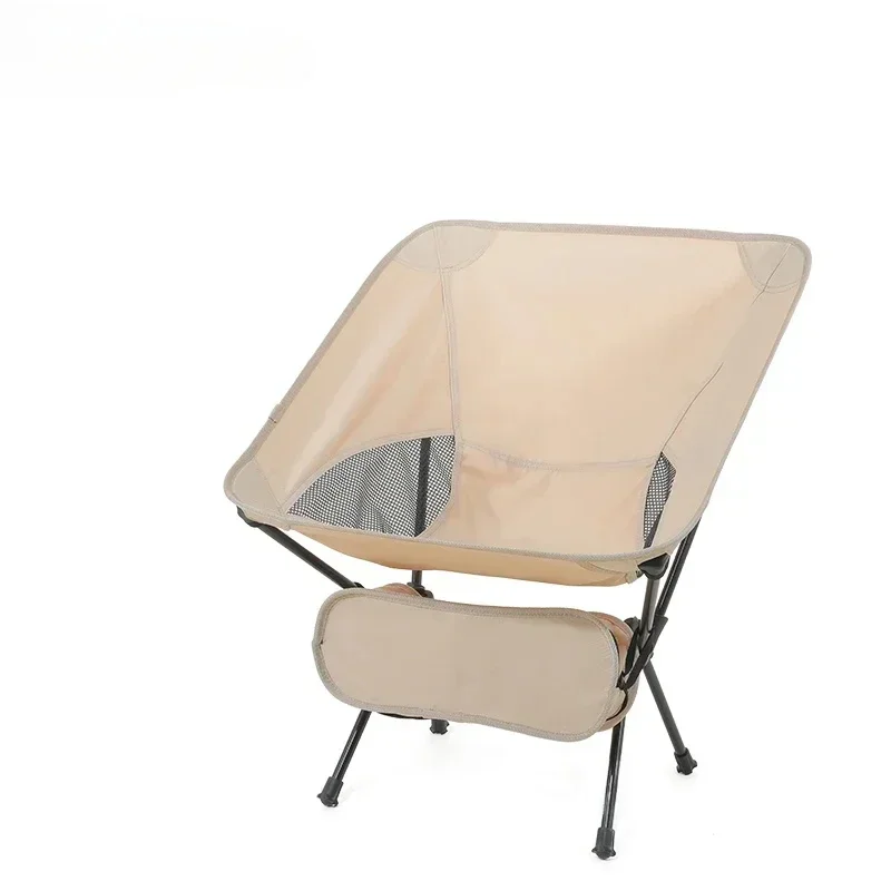 Foldable Camping Chairs Set Lightweight folding Chair Ultralight Backpacking Moon Chairs for Garden Picnic Beach Fishing