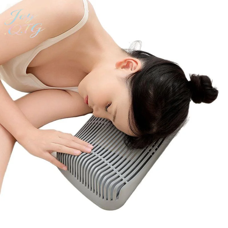 Hot Portable Sleep Pillow Neck And Back Support Cushion Washable Waterproof Ideal For Nap Summer Use Dormitory Sleep Aid