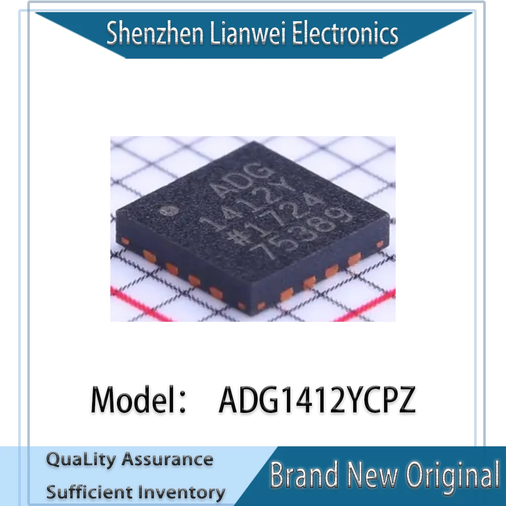 

100% New Original ADG1412YCPZ ADG1412Y IC Chipset LFCSP-16