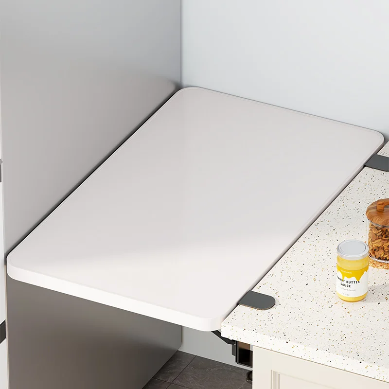 

Kitchen Frie Board Exble Long Board Organizer Wide Side Tabletop Extension Wood Material No Drilling Required