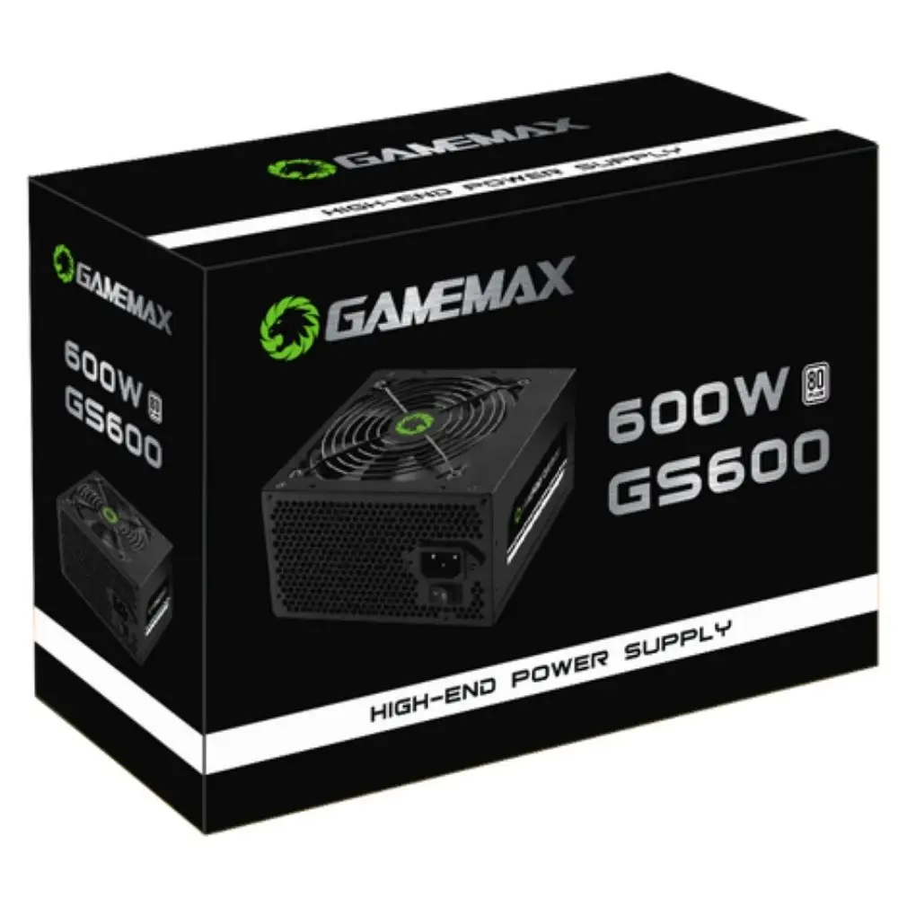 600W Gamer Gamer GS600 80 Plus Black PFC Active Gamemax Source 0100000307