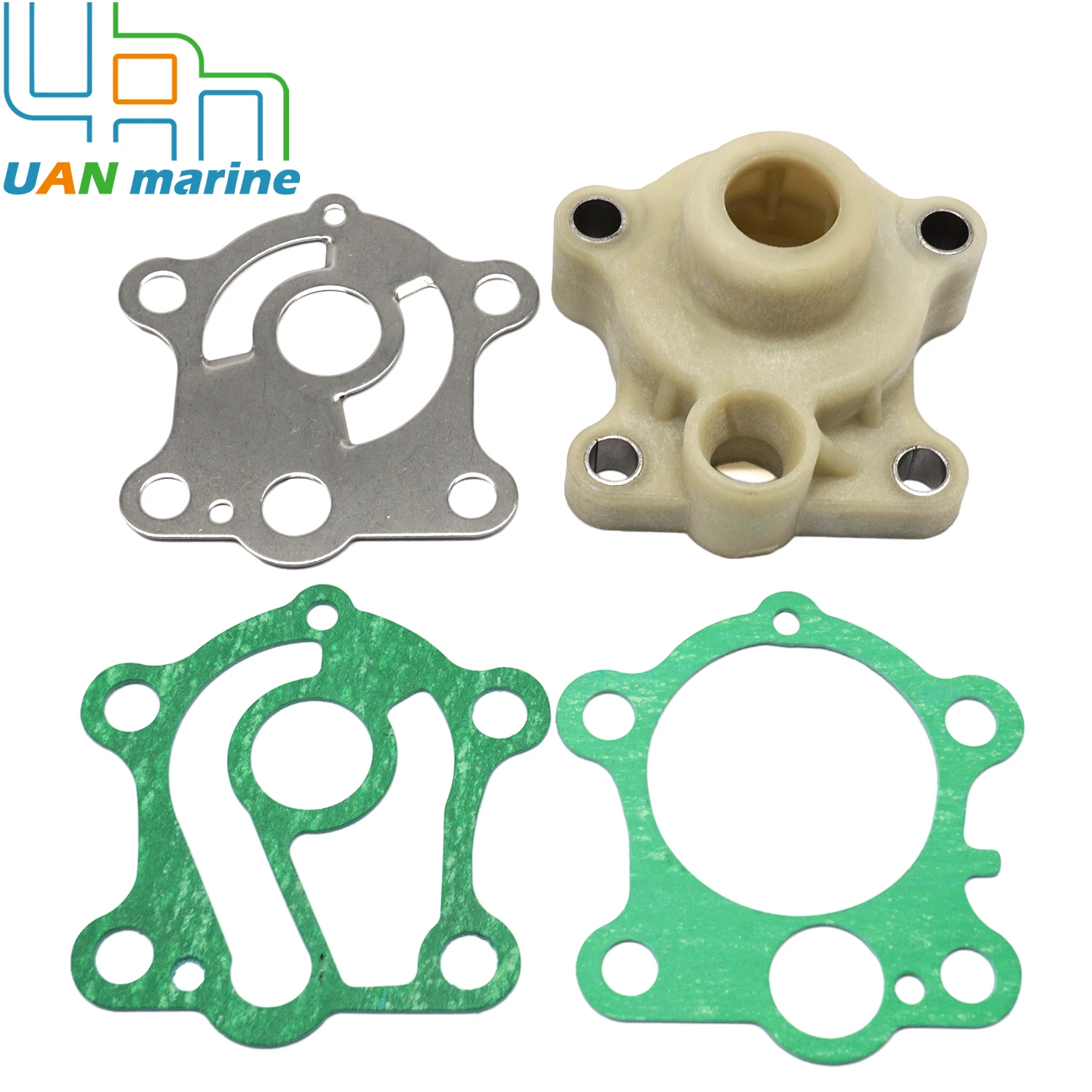 663-W0078 مجموعة إصلاح مضخة المكره المياه مع السكن لياماها 2-السكتة الدماغية 55HP C55 CV55 الخارجية 663-W0078-01 663-W0078-A0 #6