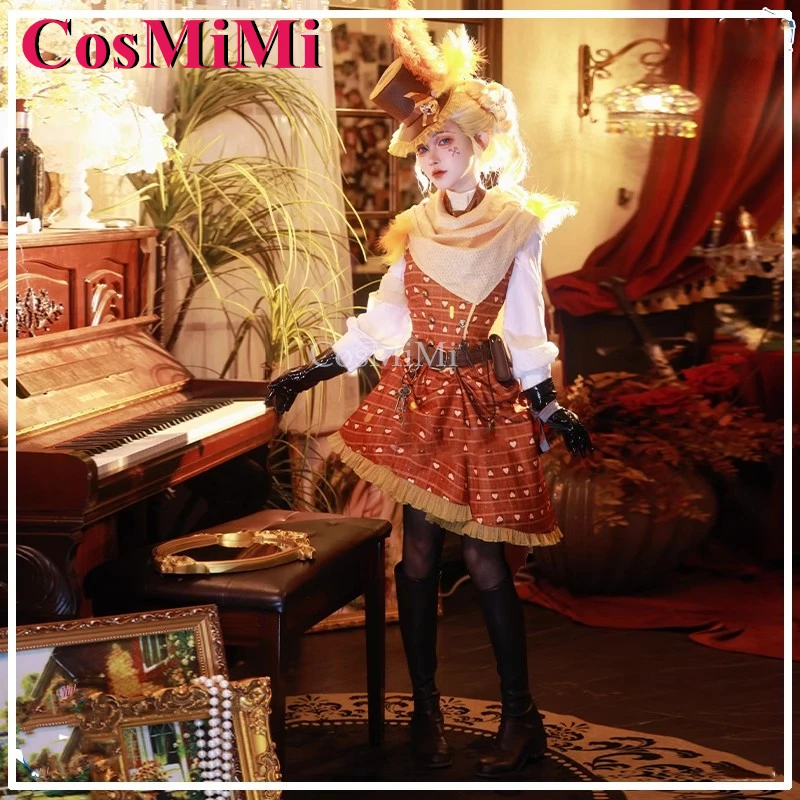 CosMiMi لعبة الهوية الخامس مارثا بيهمفيل/المنظم تأثيري حلي مفتاح رئيسي زي الجلد كرنفال حفلة لعب الأدوار الملابس