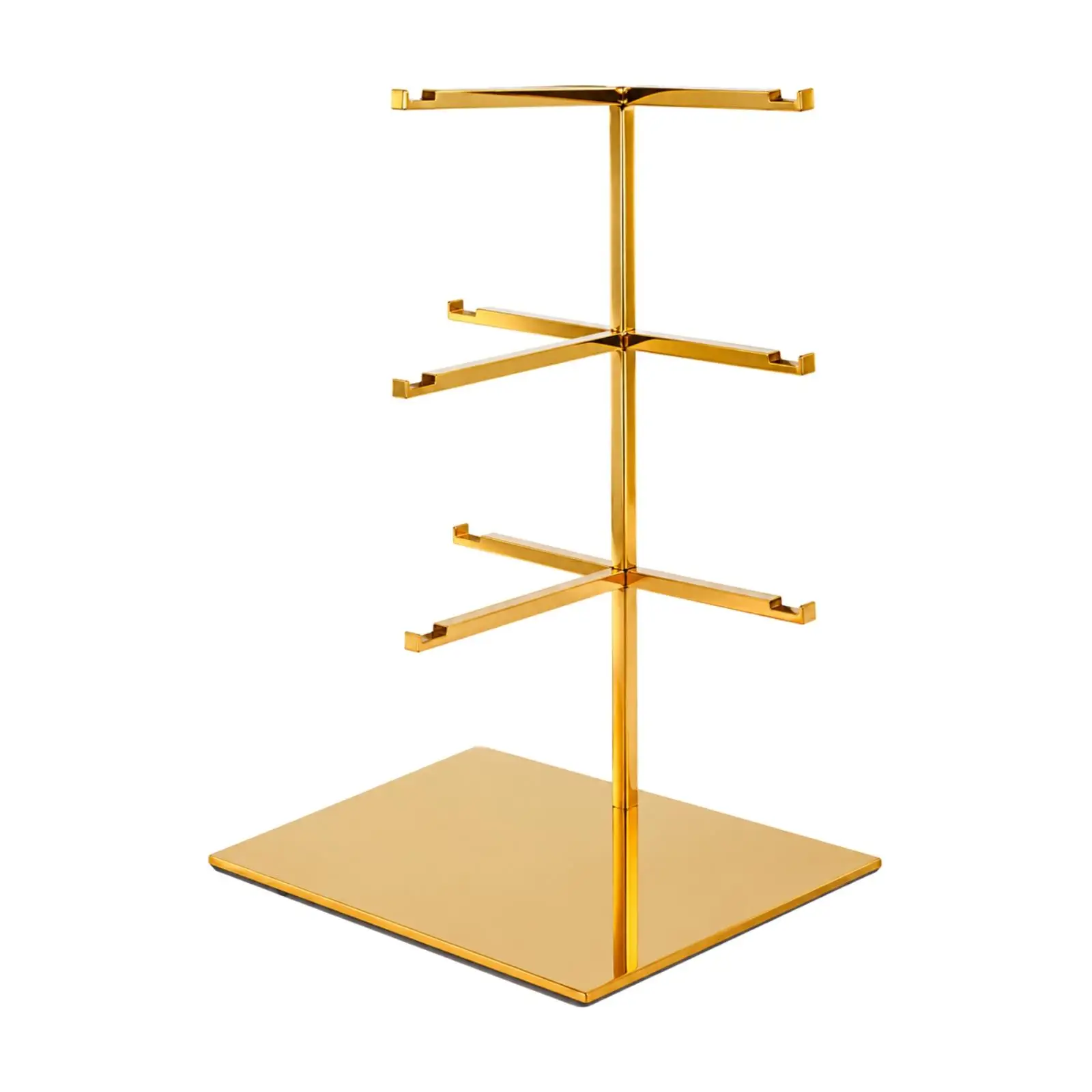 Stainless Steel Glasses Display Rack Sunglasses Eyewear Stand Holder for Retail Counter Home Showcase Organizer