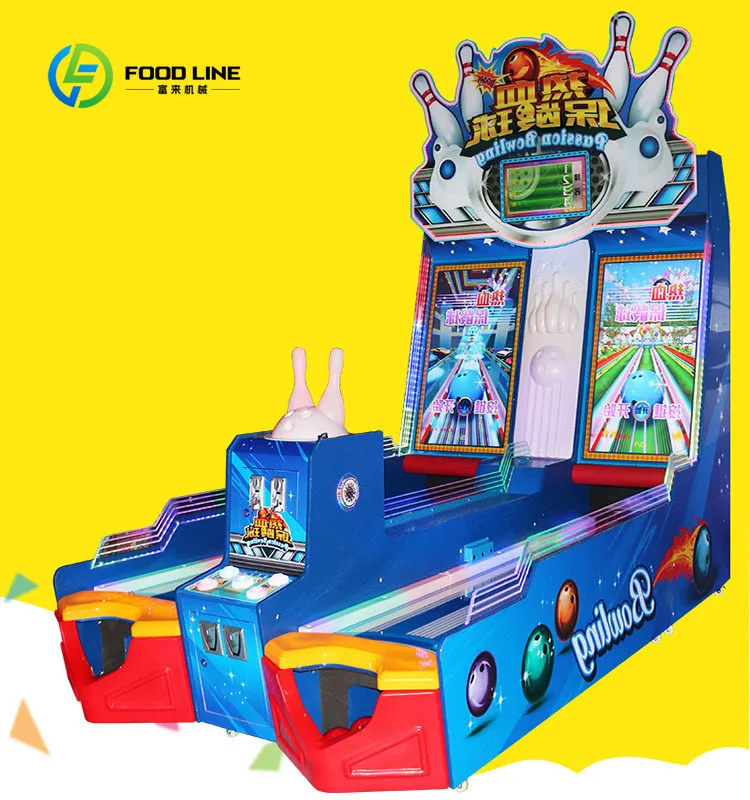 Commercial Arcade Bowling Machine Automatic Scoring Sports Game Equipment for Indoor Entertainment