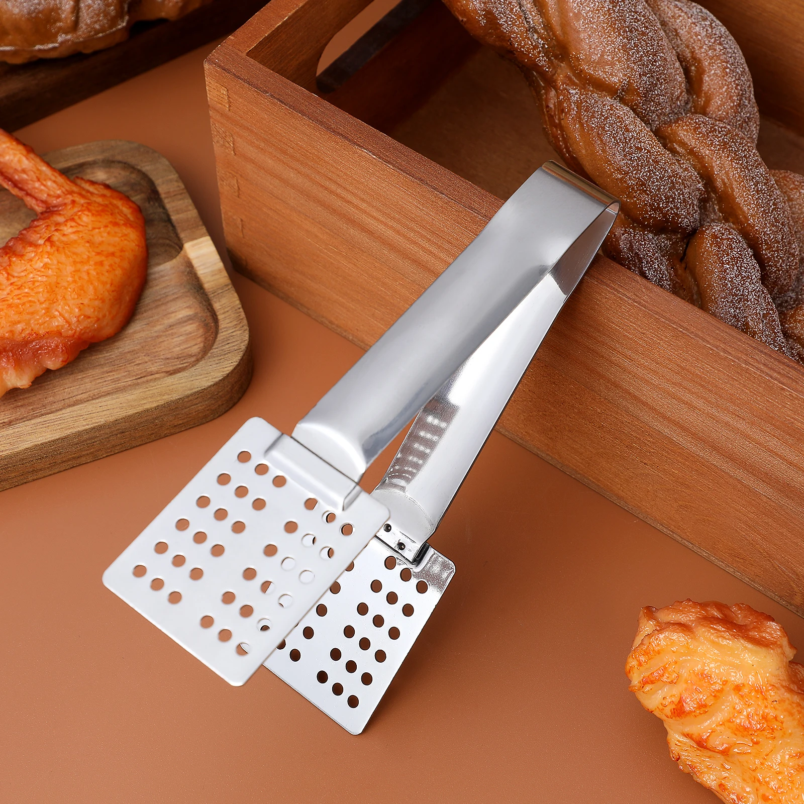 

Stainless Steel Tea Bag Squeezer Multi Purpose Food Clamp Kitchen Tool For Tea Straining Squeezing Ice Handling