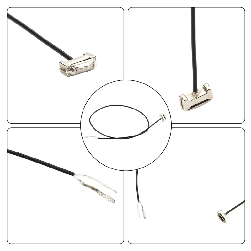 Acoustic Guitar Under Saddles Cable Replacement Soft Saddles Transducer Piezo Pickup Cable for Acoustic Guitar ccessories